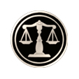 SCALES OF JUSTICE SILVER