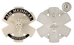 Air Medical Service  HAT Badge SILVER