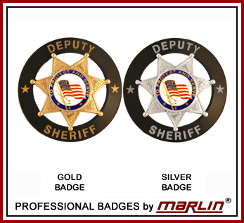 PROTECT AND SERVE FLAG GOLD