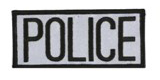 2 X 4 POLICE – REFLECIVE GREY WITH BLACK