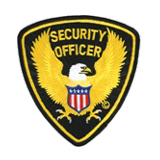 SECURITY – EAGLE – GOLD/GOLD ON BLACK – SEC OFFIC…
