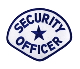 SECURITY – DIAMOND – BLUE ON WHITE – SEC OFFICER