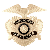 EAGLE HELMET BADGE – MOTORCYCLE OFFICER