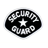 SECURITY – DIAMOND – WHITE ON BLACK – SECURITY GUA…