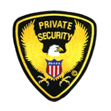 SECURITY – EAGLE – GOLD/GOLD ON BLACK – PRIVATE SE…