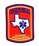 EMT -TEXAS LICENSED PARAMEDIC
