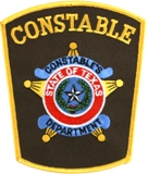 CONSTABLE STATE OF TEXAS GOLD ON BROWN