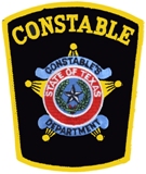 CONSTABLE STATE OF TEXAS GOLD ON BLACK