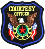 EAGLE W/AMERICAN FLAG BLUE TRIM ON BLACK