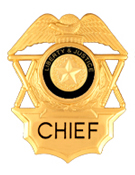 LIBERTY & JUSTICE BLACK/GOLD