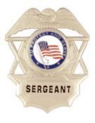 PROTECT AND SERVE FLAG SILVER