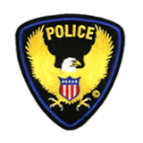 POLICE OFFICER- EAGLE – POLICE – GOLD/BLUE ON BLAC…