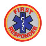 EMS/EMT REFLECTIVE CIRCLE – 1ST RESPONDER