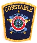 CONSTABLE DEPARTMENT TEXAS HAT PATCH