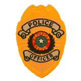 EAGLE SCROLL – SILVER/GOLD – POLICE OFFICER