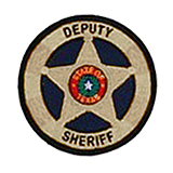CIRCLE 5 PT STAR – SILVER – DEPUTY SHERIFF