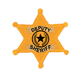 6 PT STAR BALL TIPS – GOLD – DEPUTY SHERIFF