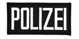 2 X 4 POLIZEI – BLACK WITH WHITE