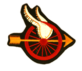 WINGED WHEEL RED RIGHT