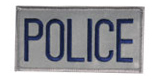 2 X 4 POLICE – REFLECTIVE BLUE WITH GREY