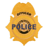 MALTESE EAGLE – GOLD – POLICE OFFICER