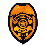 EAGLE W/ BRAIDS – GOLD/BLACK – CONSTABLE DEPT
