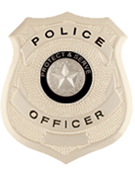 BASIC SHIELD POLICE OFFICER PROTECT AND SERVE