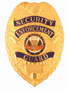 SECURITY ENFORCEMENT GUARD SHIELD – GOLD