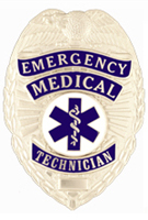 EMERGENCY MEDICAL TECHNICIAN TEARDROP – SILVER