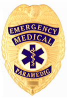 EMERGENCY MEDICAL PARAMEDIC TEARDROP – GOLD