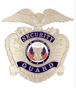 EAGLE HAT BADGE – SECURITY GUARD