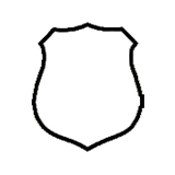 BASIC SHIELD CUT OUT