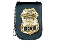 UNIVERSAL NECK BADGE AND ID HOLDER WITH CHAIN