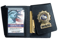 FOUR IN ONE BADGE CASE WITH SINGLE ID