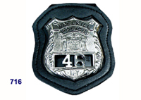 RECESSED BELT CLIP HOLDER W/VELCRO CLOSURE