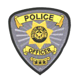 POLICE OFFICER – TEXAS STAR – GOLD/SILVER