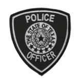 POLICE OFFICER – TEXAS SEAL – SILVER/BLACK