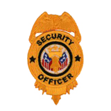 EAGLE W/ CENTER – GOLD DARK – SECURITY OFFICER