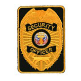 TACTICAL SHIELD – GOLD/BLACK – SEC OFFICER