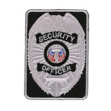 TACTICAL SHIELD – SILVER/BLACK – SEC OFFICER