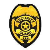 EAGLE W/ BRAIDS – GOLD/BLACK – SECURITY GUARD