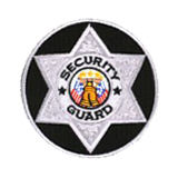 CIRCLE 6 PT STAR – SILVER – SEC GUARD