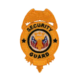 EAGLE W/ CENTER – GOLD DARK – SECURITY GUARD