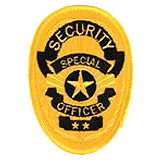 OVAL W/ STAR – BLACK ON SILVER – S.S.O.