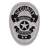 OVAL W/ STAR – BLACK ON SILVER – S.S.O.