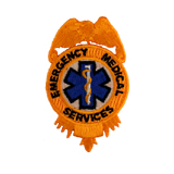 EAGLE W/ CENTER – GOLD – EMS