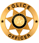 LIBERTY & JUSTICE BLACK/GOLD