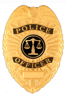 SCALES OF JUSTICE GOLD