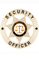 SECURITY YOU CAN COUNT ON SCALES WHITE/GOLD