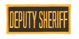 2 X 4 DEPUTY SHERIFF – BROWN WITH GOLD
